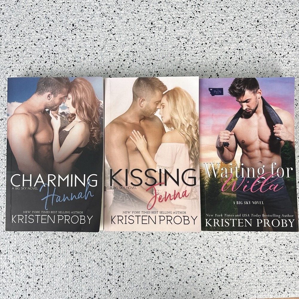 Big Sky Series Kristen Proby 1,2,3 Romance Books Hannah Jenna‎ Willa